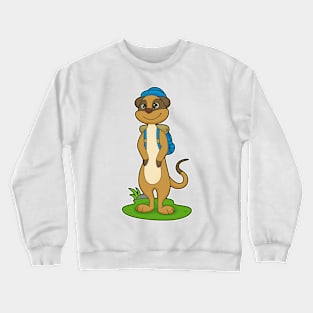 Meerkat Adventure Backpack Crewneck Sweatshirt